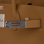 Birkin 30 Bag Bronze d’Or Togo Leather Palladium Hardware