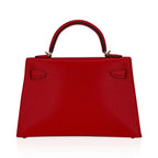 Kelly Sellier 20 Mini Rouge de Coeur Bag Chevre Leather Gold Hardware