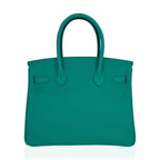 Birkin 30 Bag Vert Jade Epsom Leather with Gold Hardware