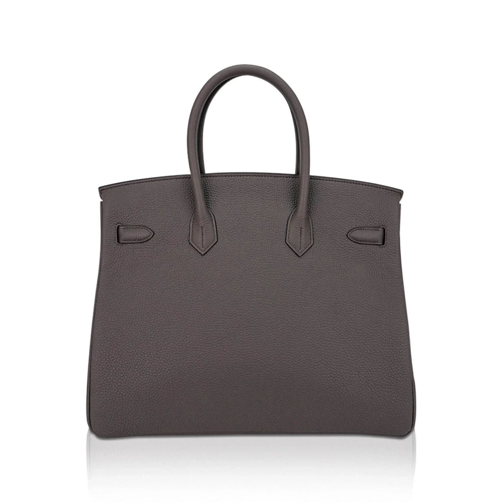 Birkin 35 Bag Etain Togo Leather with Palladium Hardware
