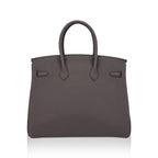 Birkin 35 Bag Etain Togo Leather with Palladium Hardware