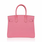 Birkin 30 Bag Rose Confetti Epsom Leather with Palladium Hardware