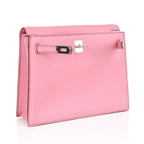 Kelly Danse Bag 5P Pink Swift Palladium