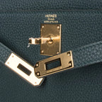 Kelly Ado II Backpack Vert Cypress Gold Hardware New
