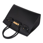 Birkin Sellier Limited Edition 30 Bag Black Veau Graine Monsieur Laiton
