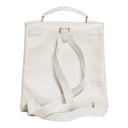 Kelly Ado 28 Bag White Evergrain Palladium Hardware