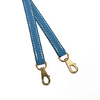 Mini Kelly 20 Bag Sellier New Blue Jean Epsom Leather with Gold Hardware