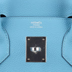 Birkin 30 Bag Blue du Nord Togo Leather Palladium Hardware