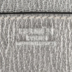 Limited Edition Birkin 30 Bag Silver Metallic Chevre Leather with Palladium Hardware