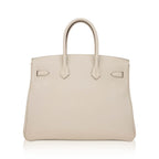 HSS Birkin 35 Trench and Corail Togo Leather Special Order Bag