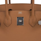Birkin 30 Bag Biscuit Togo Leather with Palladium Hardware