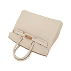 Birkin 25 Bag Craie Togo Leather with Rose Gold Hardware