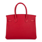 Birkin 30 Bag Rouge Casaque Gold Hardware Epsom Leather