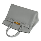 Birkin 30 Bag Gris Mouette Gold Hardware Togo Leather