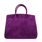Birkin 30 Bag Rare Doblis Violet Palladium Hardware