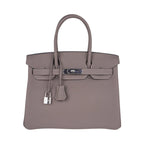 Birkin 30 Bag Gris Asphalte Togo Leather with Palladium Hardware