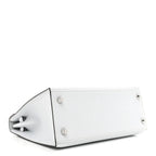 Kelly Sellier Gris Pantin Palm-Grained Leather Palladium Hardware