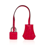 Kelly 28 Bag Rose Extreme Matte Alligator with Palladium Hardware