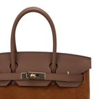 Limited Edition Birkin 30 Grizzly Bag Alezan Permabrass Hardware