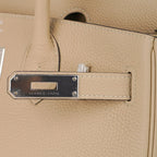 Birkin 30 Bag Trench Neutral Perfection Palladium Hardware